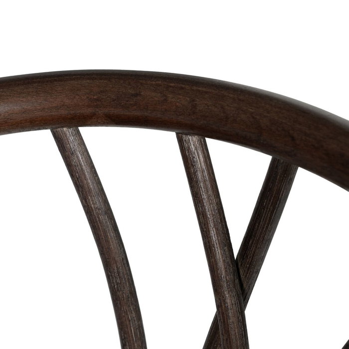 Ixia Silla Chocolate Madera-Ratán