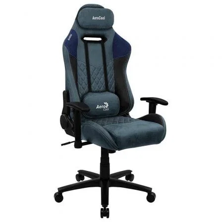 Aerocool DUKE AeroSuede Silla para videojuegos universal Negro, Azul