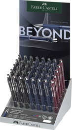 Faber-Castell Beyond Ball Bolígrafo Retráctil con Expositor de 40 unidades