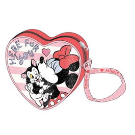 Cerdá Bolso Corazón Minnie 15.0 x 14.0 x 4.0 cm, Rojo, Edad Recomendada 36 Meses