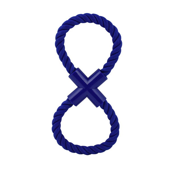 Nayeco Cuerda De Algodón En Ocho 25 cm (Pack de 3 unidades)