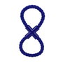 Nayeco Cuerda De Algodón En Ocho 25 cm (Pack de 3 unidades)