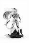 Pure Arts El hombre de acero PX Estatua Superman Black & White Version 36 cm