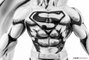 Pure Arts El hombre de acero PX Estatua Superman Black & White Version 36 cm