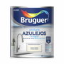 Bruguer Pintura para azulejos al agua blanco piedra satinado 750 ml