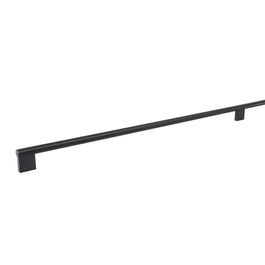 Viefe Tirador de Aluminio Graf Big, 1200 mm (L1200), Negro Cepillado, Manillón para Mueble y Puertas de Armario, Modelo 991.337
