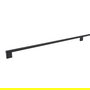 Viefe Tirador de Aluminio Graf Big, 1200 mm (L1200), Negro Cepillado, Manillón para Mueble y Puertas de Armario, Modelo 991.337