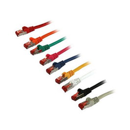 Synergy21 Cable de parcheo RJ45 CAT6 250MHz 0,25m negro S-STP