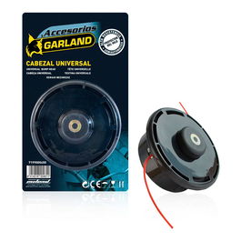 Garland Cabezal Universal para Desbrozadora 7199000450 Semiautomático 2 Hilos