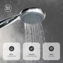 Gifont Alcachofa de ducha eco ahorro 73mm Cromado