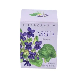 L'Erbolario Accordo Violeta - Perfume de Agua de Toilette para Mujer, Aroma Floral con Violeta, 50 ml