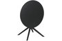 DKD Home Decor Mesa Terraza y Jardin Negro Metal y PP 80 x 75 x 80 cm