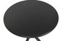 DKD Home Decor Mesa Terraza y Jardin Negro Metal y PP 80 x 75 x 80 cm