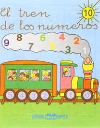 El tren de los números nº. 10, María Rosario Lamela Novajas - LAMELA