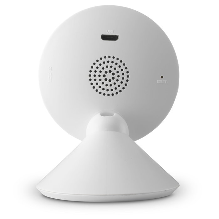 Alecto SMARTBABY5 Monitor de Bebé Wi-Fi con Cámara, Blanco