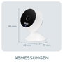 Alecto SMARTBABY5 Monitor de Bebé Wi-Fi con Cámara, Blanco