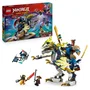 Lego NINJAGO 71843 Robot Jinete de Dragón de Rogue Set de construcción para niños de 8 años