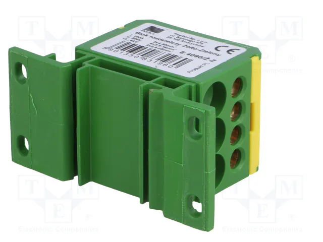 PAWBOL Bloque de Distribución 160A 600V Amarillo-Verde
