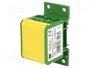 PAWBOL Bloque de Distribución 160A 600V Amarillo-Verde
