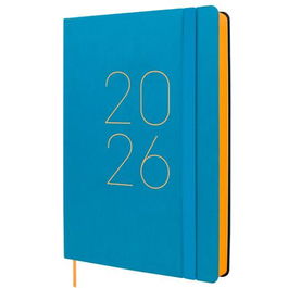 Finocam Agenda Flexi Lisa FA5-148x210 mm 1Dp Tapa Blanda Azul 2026