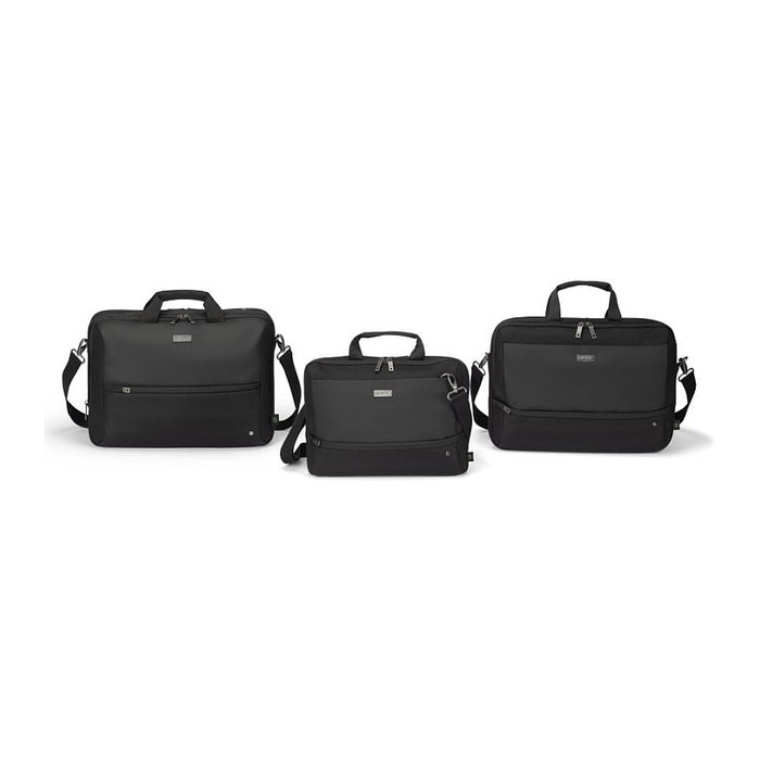 Dicota Top Traveller FIVE 14-16 D32166-RPET - Maletín para Portátil 16 Pulgadas, Negro, Hecho con Poliéster Reciclado