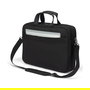 DICOTA D32166-RPET Maletín para portátil de 16 pulgadas, Poliéster Reciclado, Negro