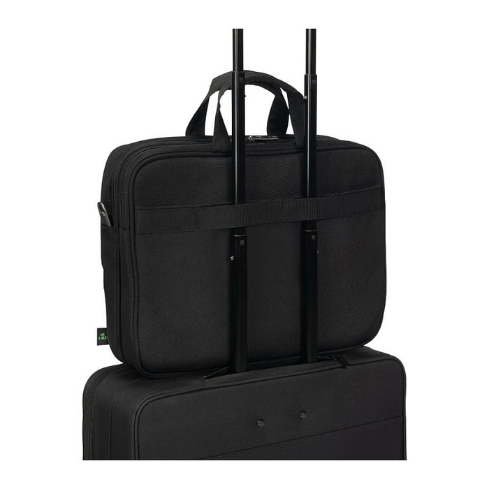 Dicota Top Traveller FIVE 14-16 D32166-RPET - Maletín para Portátil 16 Pulgadas, Negro, Hecho con Poliéster Reciclado