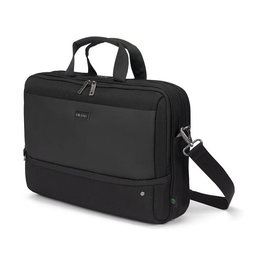 DICOTA D32166-RPET Maletín para portátil de 16 pulgadas, Poliéster Reciclado, Negro