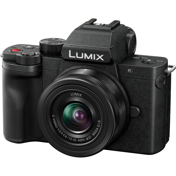 Panasonic Lumix DC-G100D Black con lente H-FS 12-32 y agarre trípode DMW-SHGR2 Panasonic Lumix DC-G100D Black con lente H-FS 12-32 y agarre trípode DMW-SHGR2