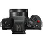 Panasonic Lumix DC-G100D Black con lente H-FS 12-32 y agarre trípode DMW-SHGR2