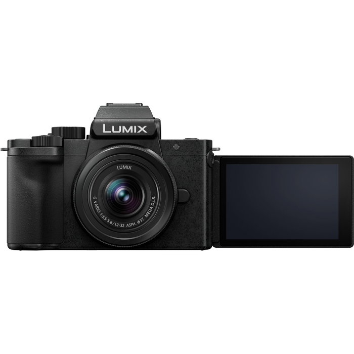 Panasonic Lumix DC-G100D Black con lente H-FS 12-32 y agarre trípode DMW-SHGR2 Panasonic Lumix DC-G100D Black con lente H-FS 12-32 y agarre trípode DMW-SHGR2