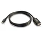C2G 54421 Cable Adaptador Mini DisplayPort Macho a HDMI Macho 1.82m (6ft) Negro - Soporta Resolución 1080p