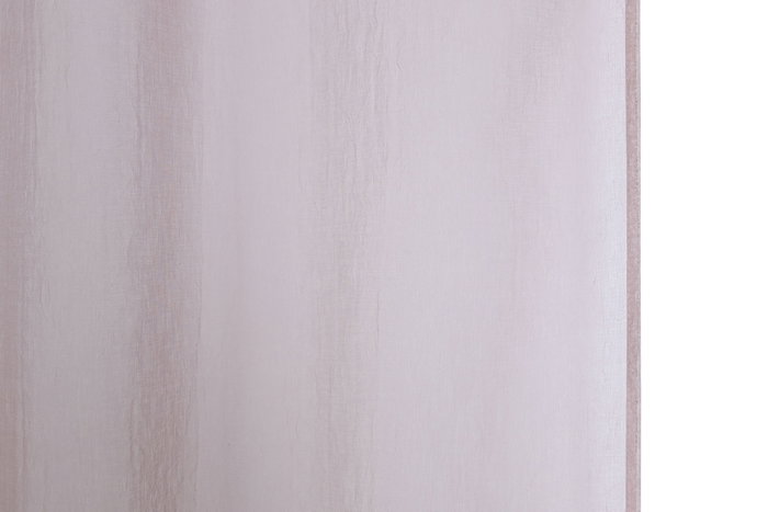 DKD Home Decor Cortina de Algodón y Poliéster Rosa Palo 140x260 cm con Trabillas