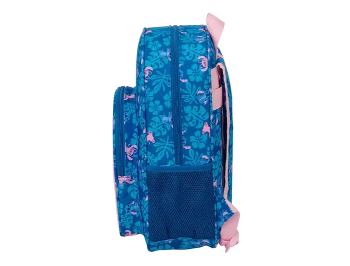 Safta Mochila Infantil Adaptable a Carro Colección Stitch Lilo - 340 x 260 x 110 mm