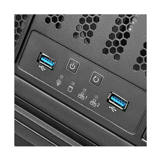 SilverStone RM400 RM400 4U Rack-Gehäuse SST-RM400