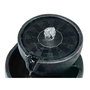 Lumineo Fuente Solar Exterior IPX8 de Poliresina Gris, Bomba JT-180 (100-350 L/h), ø21 x 21 cm
