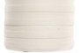DKD Home Decor Jarrón de Terracota y Ratán con Asas Blanco y Marrón Claro