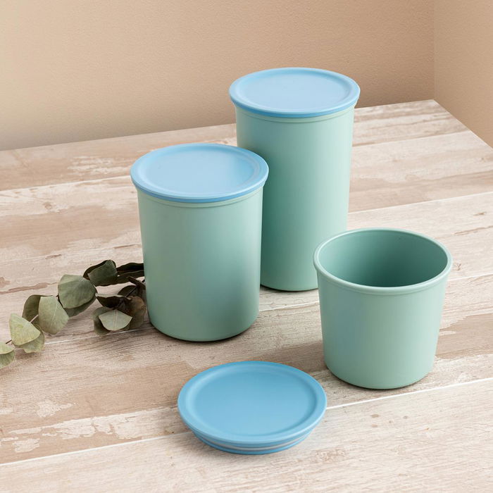 Tarro Rpet Inspira Quid 1000 mL, 10,5x16,6 cm (12 Unidades)