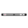 APC SMART-UPS C Li-Ion 500VA Short Depth 230V con Network Card - SAI/UPS Interactivo, 0.5 kVA, 400 W, Onda Sinusoidal Pura, 4 Salidas AC, Montaje Rack/Torre 1U