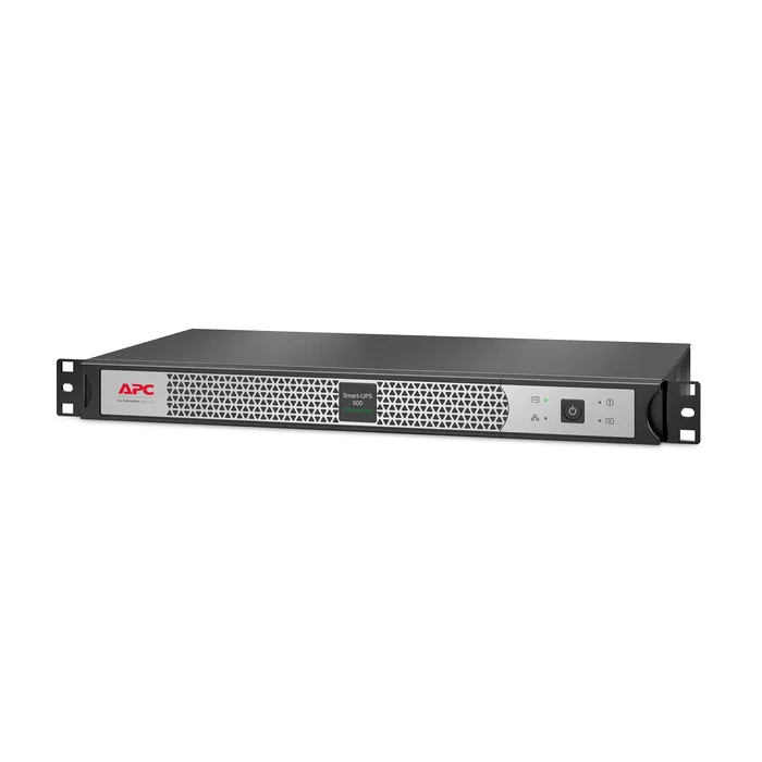 APC SMART-UPS C Li-Ion 500VA Short Depth 230V con Network Card - SAI/UPS Interactivo, 0.5 kVA, 400 W, Onda Sinusoidal Pura, 4 Salidas AC, Montaje Rack/Torre 1U