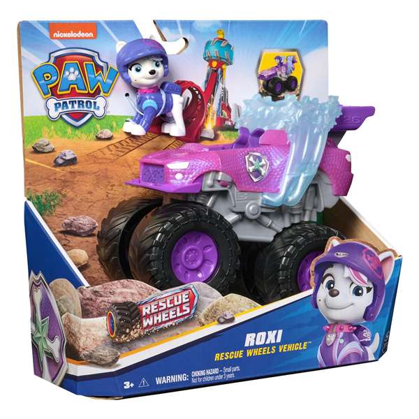 Spin Master Vehículo de rescate Paw Patrol Wheels Roxi