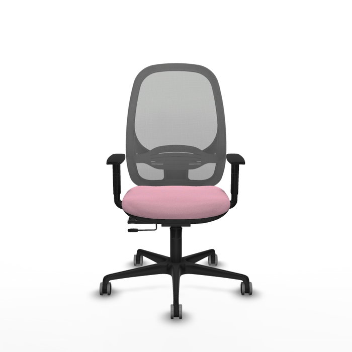 PIQUERAS Y CRESPO Silla de oficina Cilanco Rosa y Gris PIQUERAS Y CRESPO Silla de oficina Cilanco Rosa y Gris