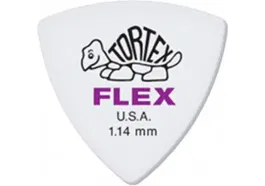 Dunlop Tortex Flex / Triangle Púas para Guitarra - Pack 6 Unidades - 1,14Mm