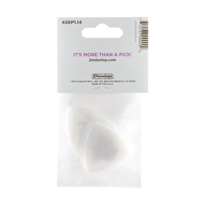 Dunlop Púas Tortex Flex Triangle 1,14 mm (Pack de 6)