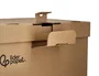 Liderpapel Cajón Contenedor de Cartón Blanco para Archivo
