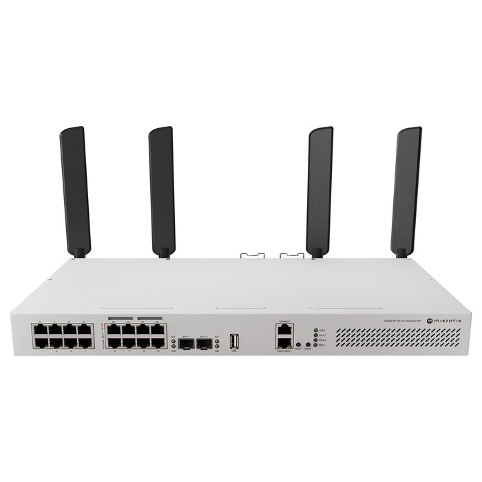 MikroTik CRS418-8P-8G-2S+5axQ2axQ-RM Switch L2/L3 Gigabit con PoE
