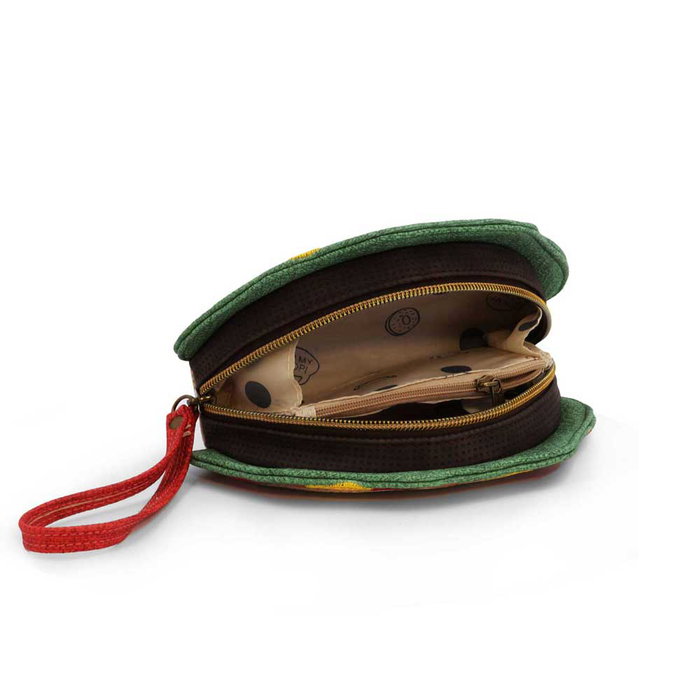 Oh My Pop Monedero Tex Taco Beige PVC Oh My Pop Monedero Tex Taco Beige PVC