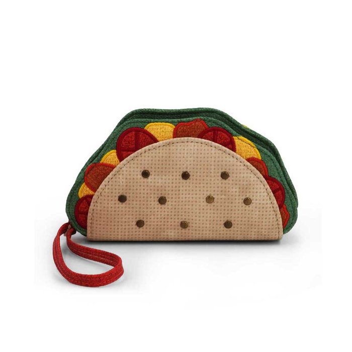 Oh My Pop Monedero Tex Taco Beige PVC Oh My Pop Monedero Tex Taco Beige PVC