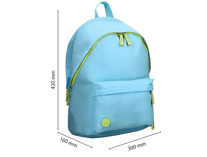 Antartik Mochila Basic Pack con bolsillo para portátil Turquesa 20 l