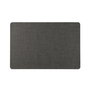Versa Salvamantel Rectangular Gris de PVC 45 x 30 cm (6 Unidades)